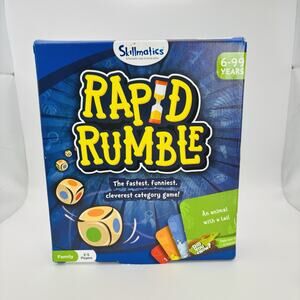 Skillmatics Rapid Rumble - Fast-Paced Board Game for All. Complete.